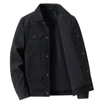 Corduroy Casual Autumn Winter Jacket