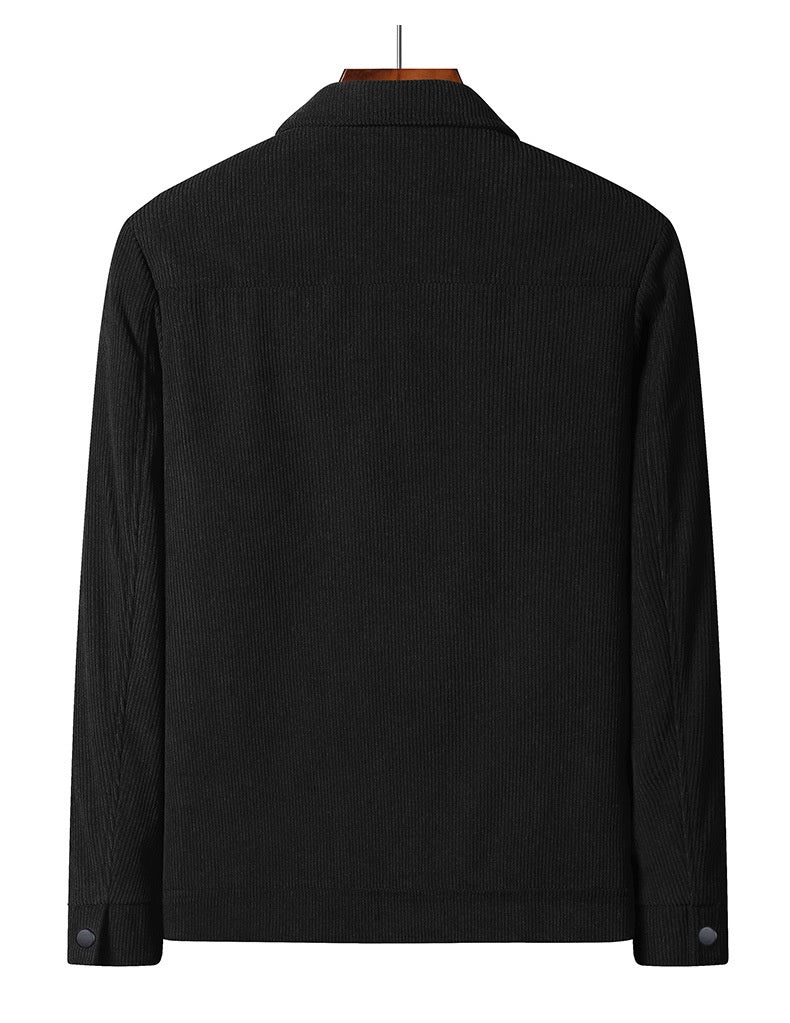 Corduroy Casual Autumn Winter Jacket