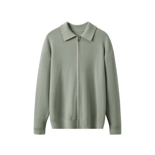 Urban Gents Knit Zip-Collar Sweater