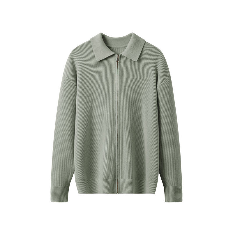 Urban Gents Knit Zip-Collar Sweater