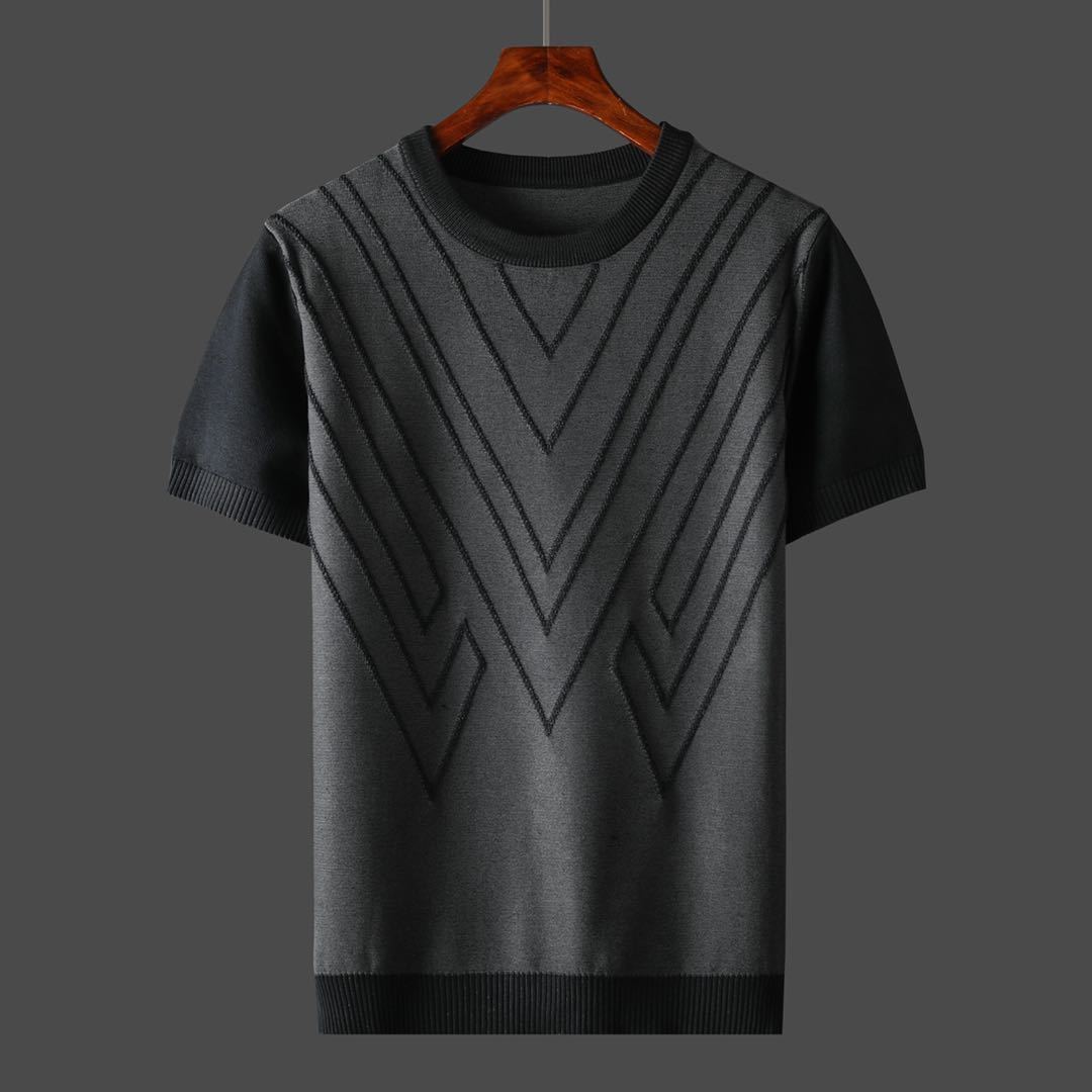 Slim Fit Round Neck Shirt