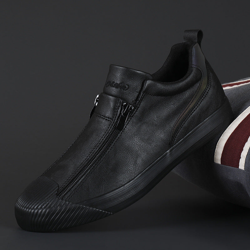 Men's Casual Zip-up Sneakers
