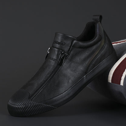Men's Casual Zip-up Sneakers