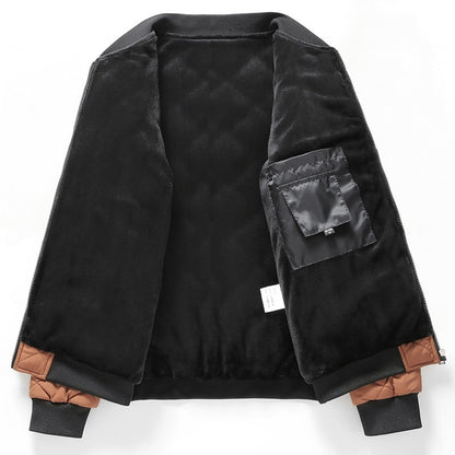 Urban Gents | Fleece-lined winter cotton jacket