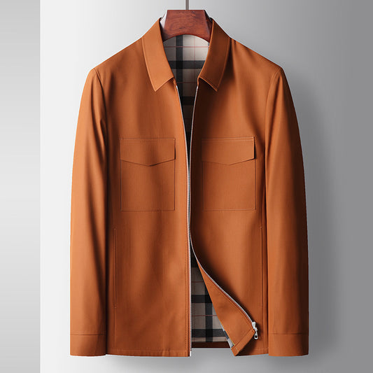 Urban Gents | Cargo Lapel Zip Jacket