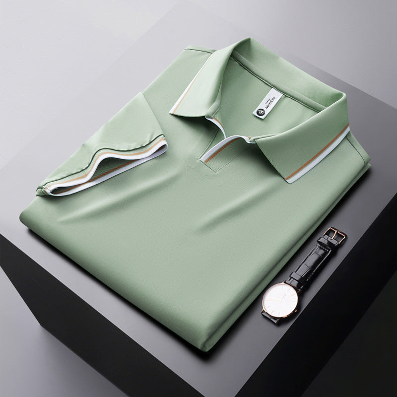 Urban Gents Silk Short-Sleeve Shirt