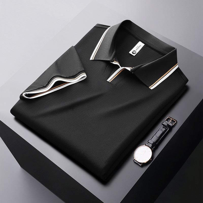 Urban Gents Silk Short-Sleeve Shirt
