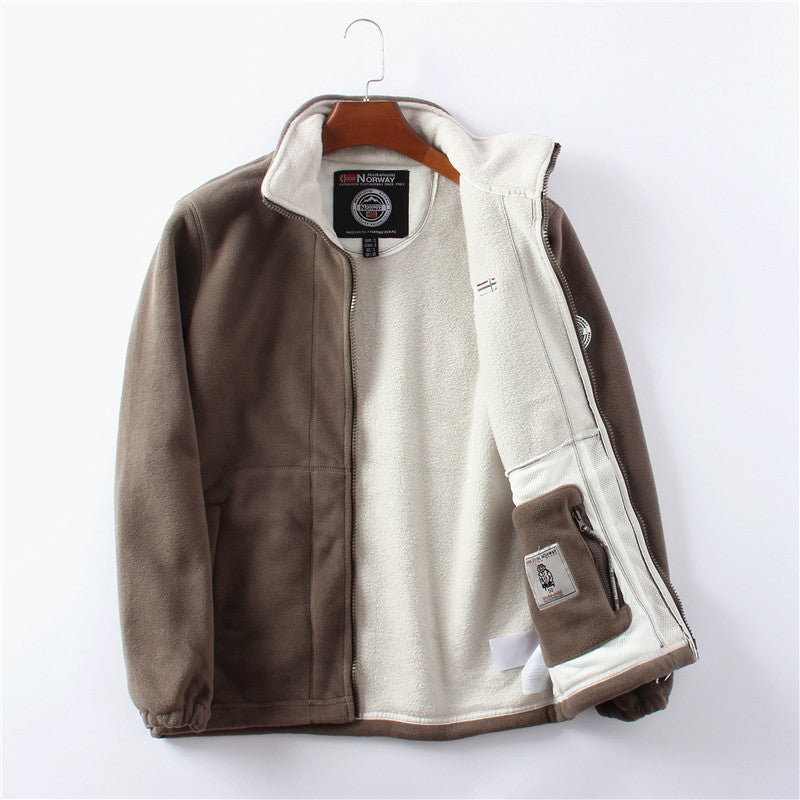 Men’s Reversible Fleece Jacket