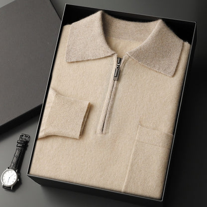 Urban Gents Knit Zip Polo