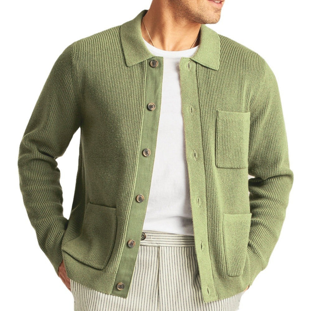 Trick Jacket with Shirt Collar