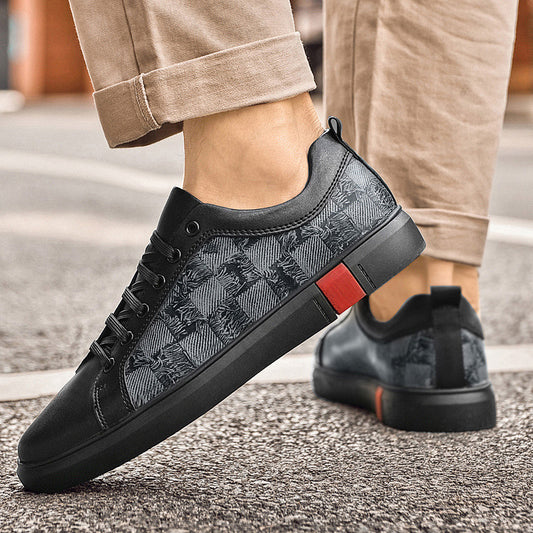 Premium Leather Casual Sneakers