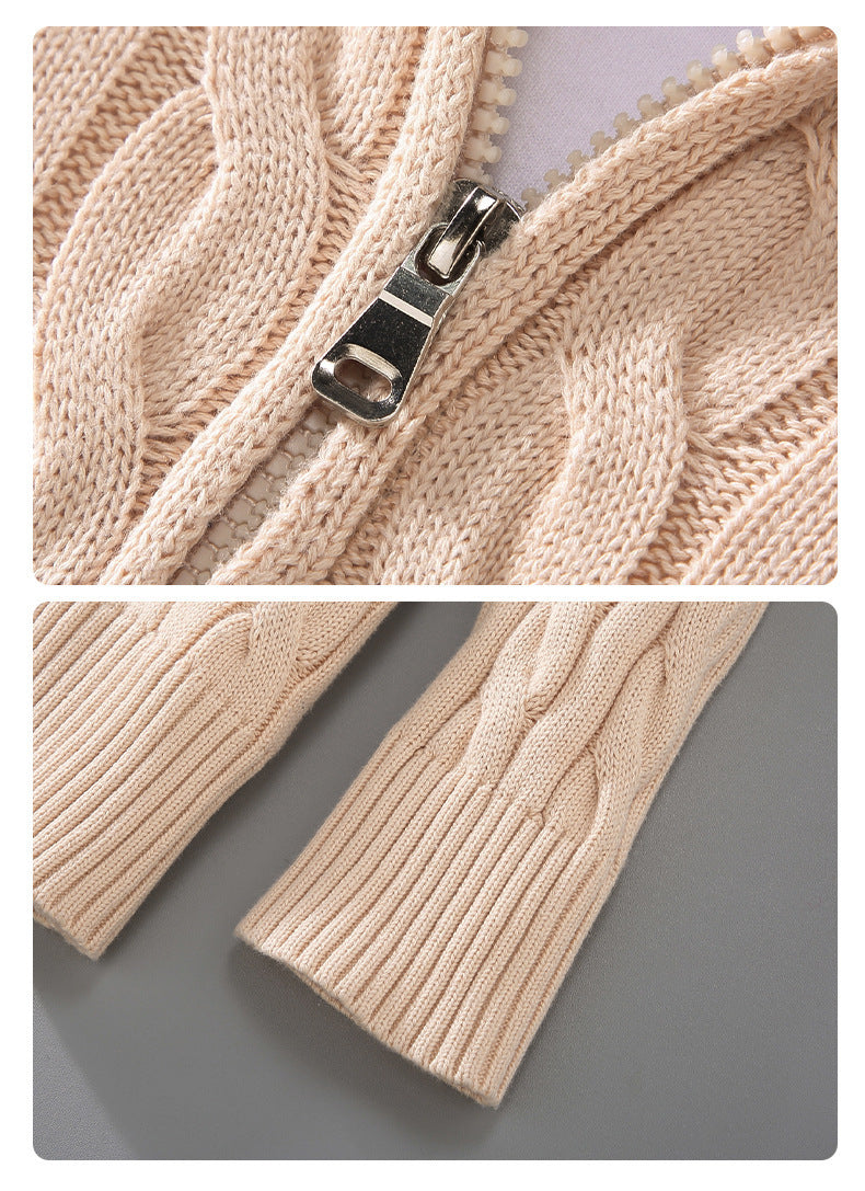 Urban Gents Half Zip Winter Sweater