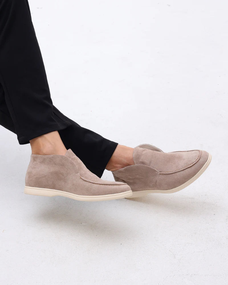 Urban Gents | High-cut suede loafers