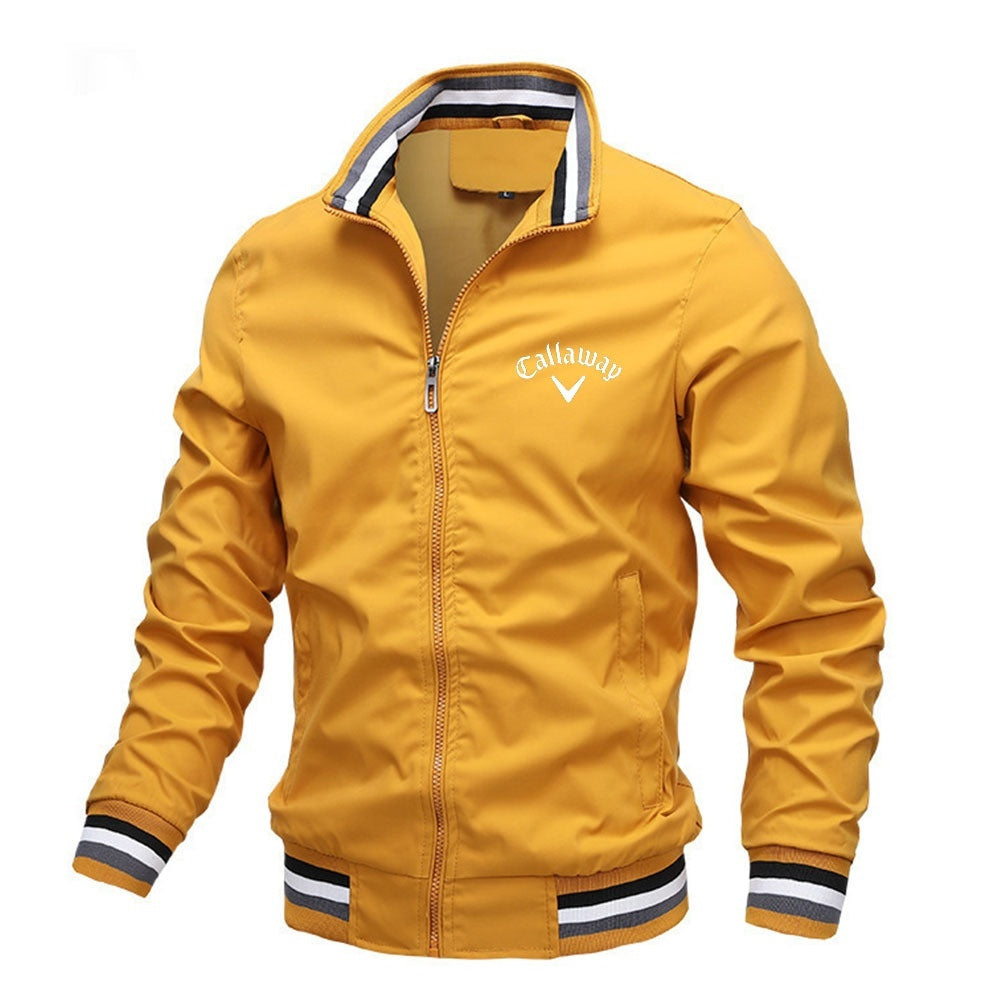 Men’s Casual Stand Collar Jacket