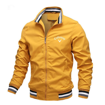 Men’s Casual Stand Collar Jacket