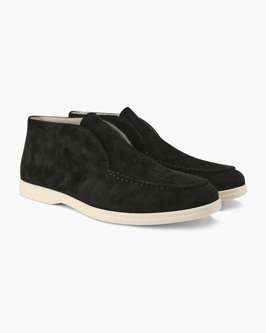 Urban Gents | High-cut suede loafers