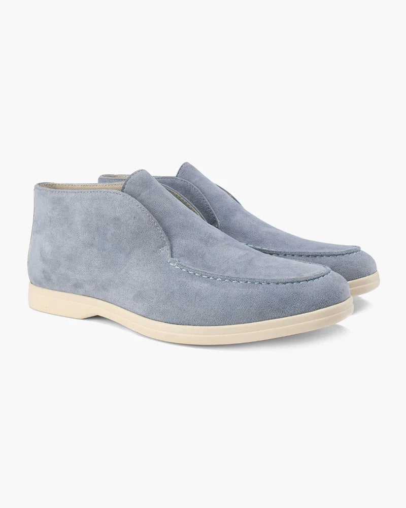 Urban Gents | High-cut suede loafers