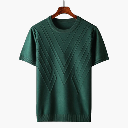 Slim Fit Round Neck Shirt