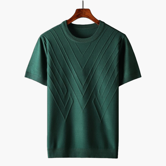 Slim Fit Round Neck Shirt