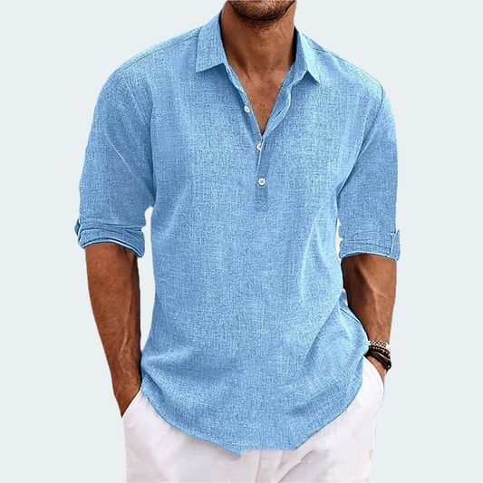 Hemp Long Sleeve Shirt for Men
