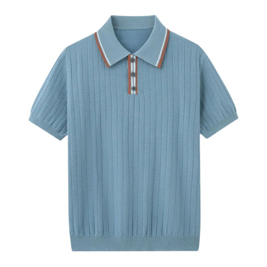 Simple Fit Knitted T-shirt
