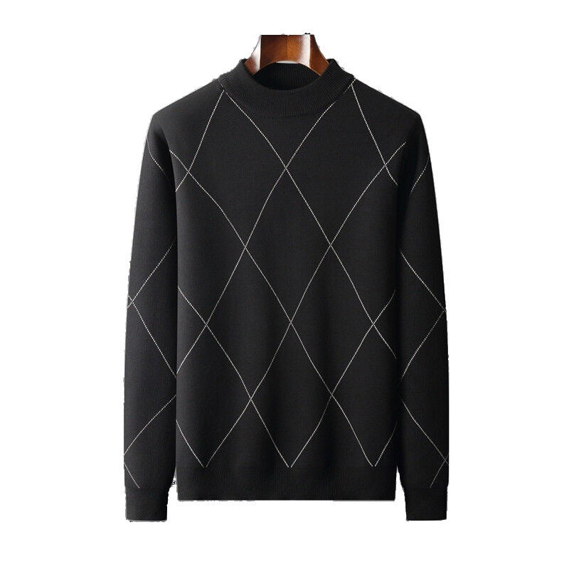 Men's Round Neck Warm Sweater