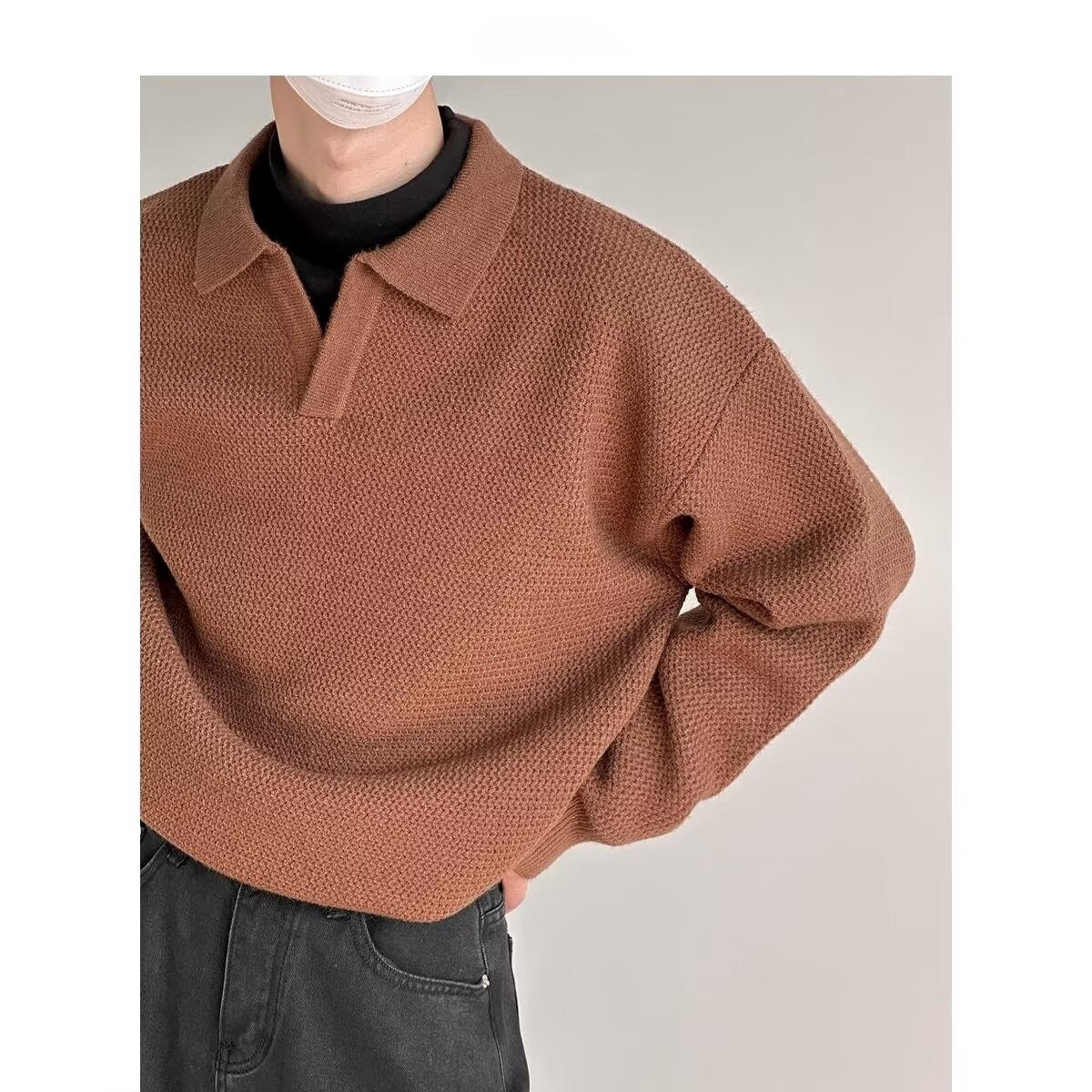 Urban Gents | Men's Loose Long Sleeve Shirt