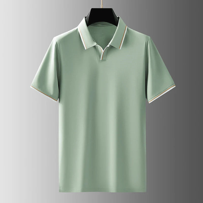 Urban Gents Silk Short-Sleeve Shirt