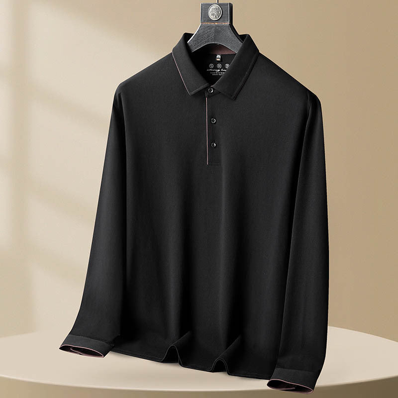 Urban Gents | Long Sleeve Polo Shirt