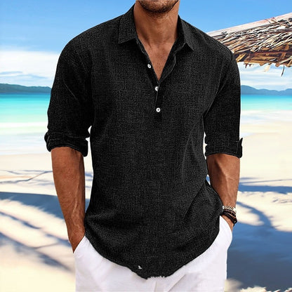 Hemp Long Sleeve Shirt for Men