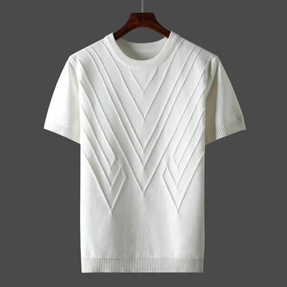 Slim Fit Round Neck Shirt