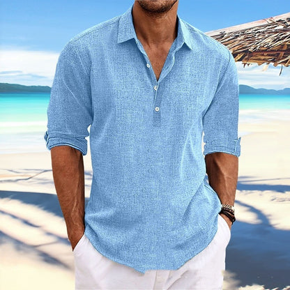 Hemp Long Sleeve Shirt for Men