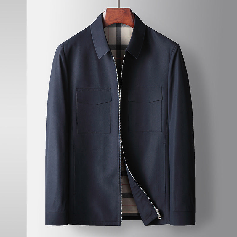 Urban Gents | Cargo Lapel Zip Jacket