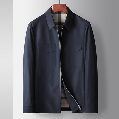 Urban Gents | Cargo Lapel Zip Jacket
