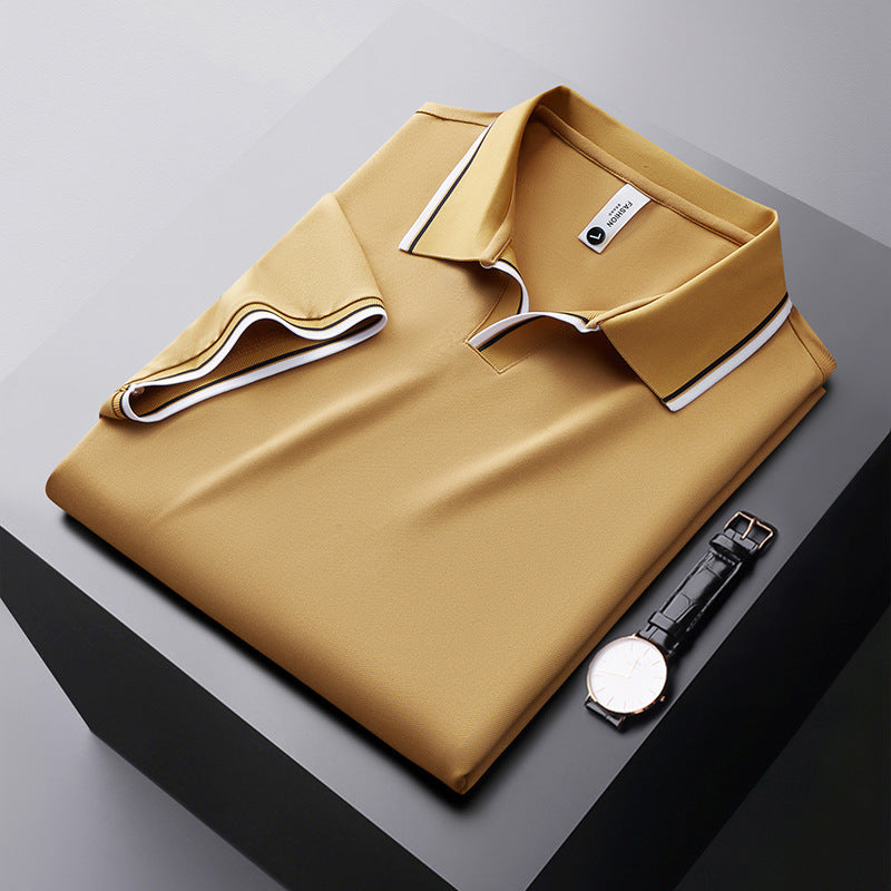 Urban Gents Silk Short-Sleeve Shirt