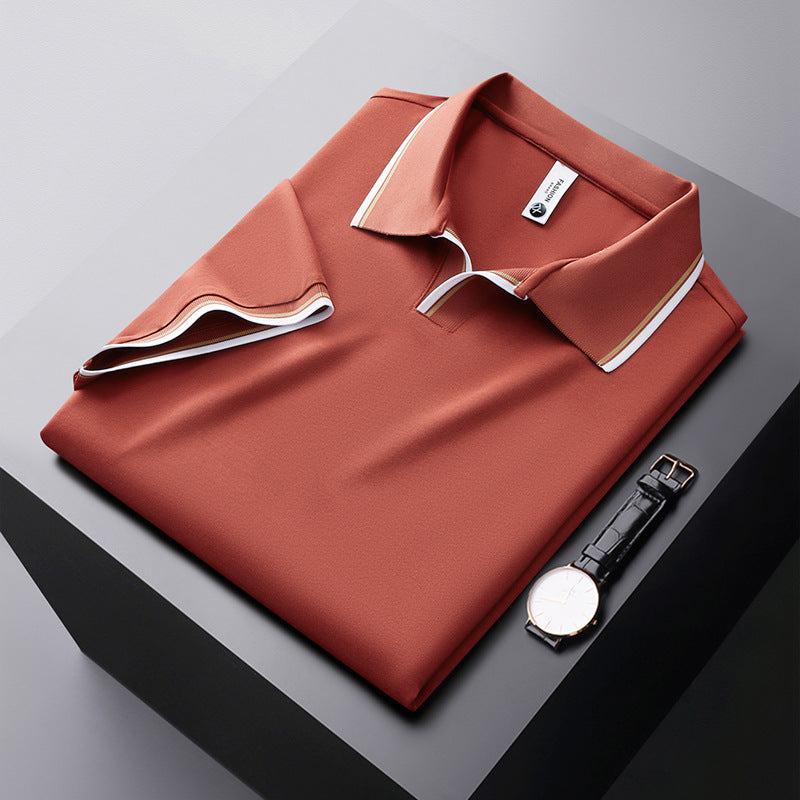 Urban Gents Silk Short-Sleeve Shirt