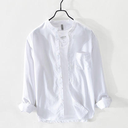 Urban Gents | Stand Collar Casual Shirt