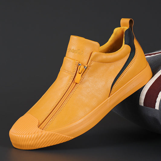 Men's Casual Zip-up Sneakers
