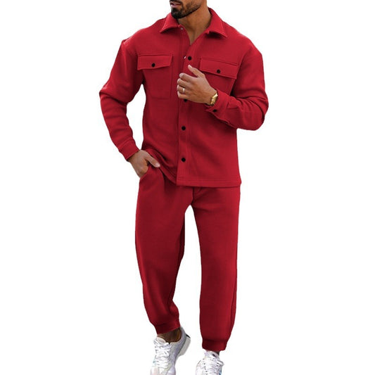 Suede Craft Two Piece Suit
