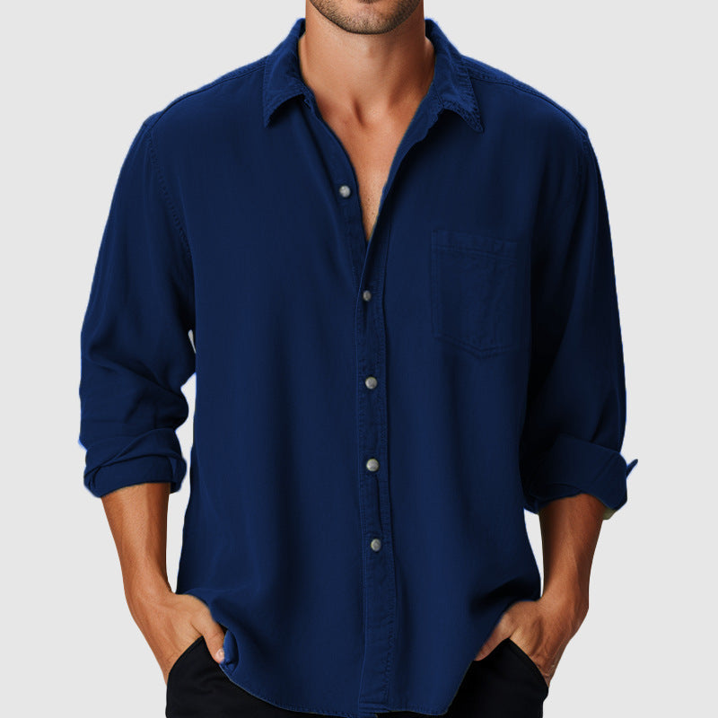 Urban Gents | Pure Color Beach Shirt