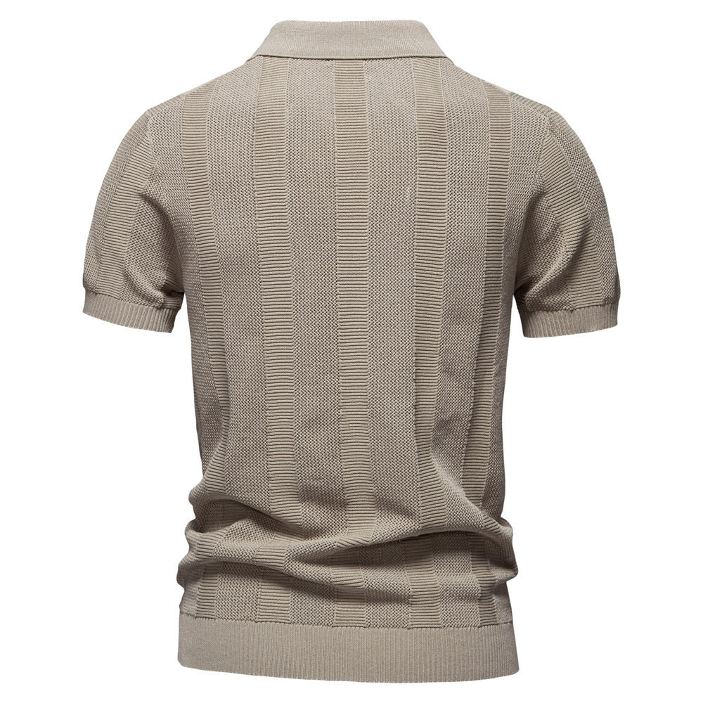 Urban Gents Casual Striped Polo