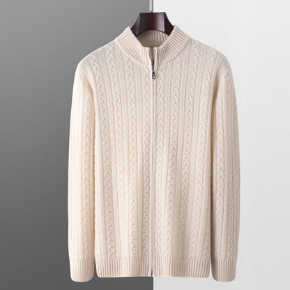 Urban Gents Wool Sweater – Stand Collar