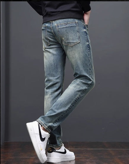 Urban Gents | Slim Straight Stretch Pants – Business Casual