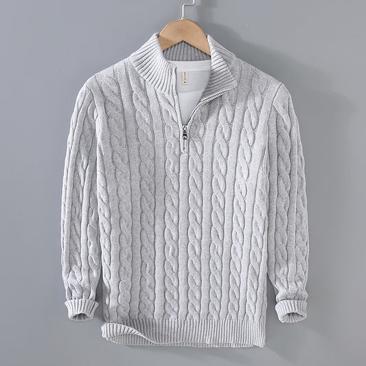 Urban Gents Half Zip Winter Sweater