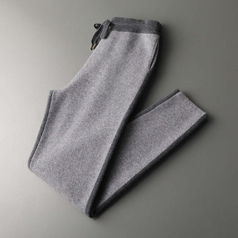Cashmere Half-Zip Knitted Tracksuit