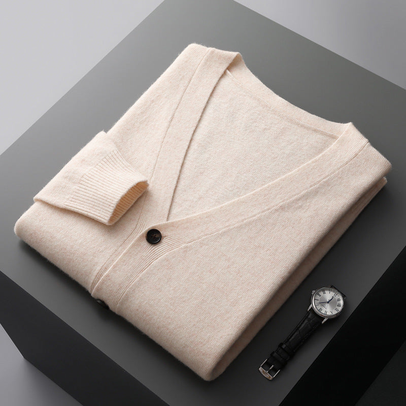 Urban Gents | V-Neck Wool Cardigan