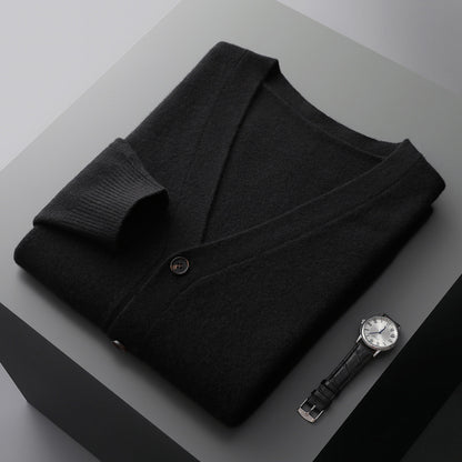 Urban Gents | V-Neck Wool Cardigan