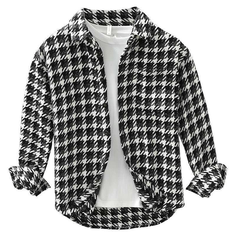 Plaid Streetwear Shirt