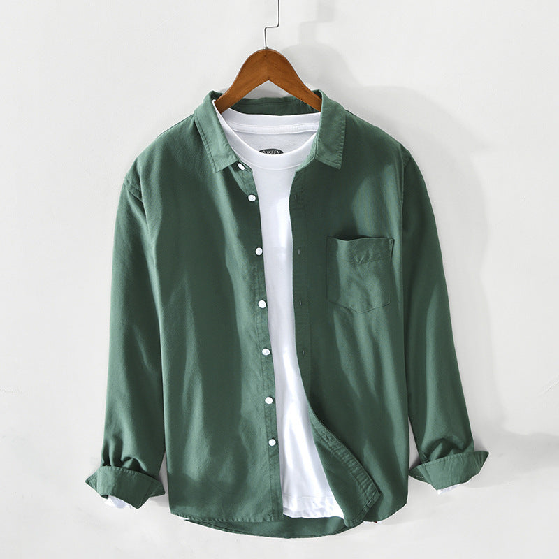 Urban Gents | Oxford Cotton Long Sleeve Shirt