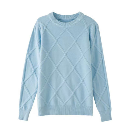 Classic Wool-Blend Crewneck Sweater